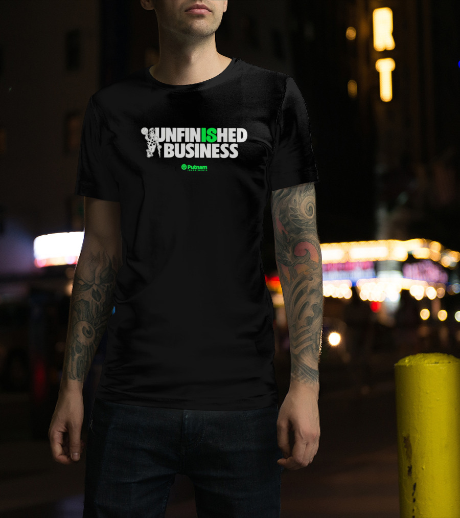 Boston Celtics Unfinished Business Putnam Investments T-Shirt