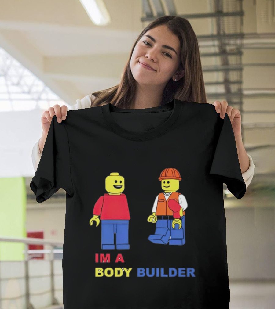IM A Body Builder LEGO Figures T-Shirt