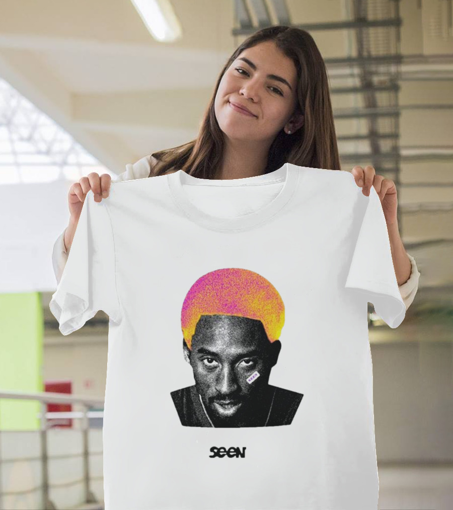 Kobe Bryant Neon Pop Art Seen T-Shirt