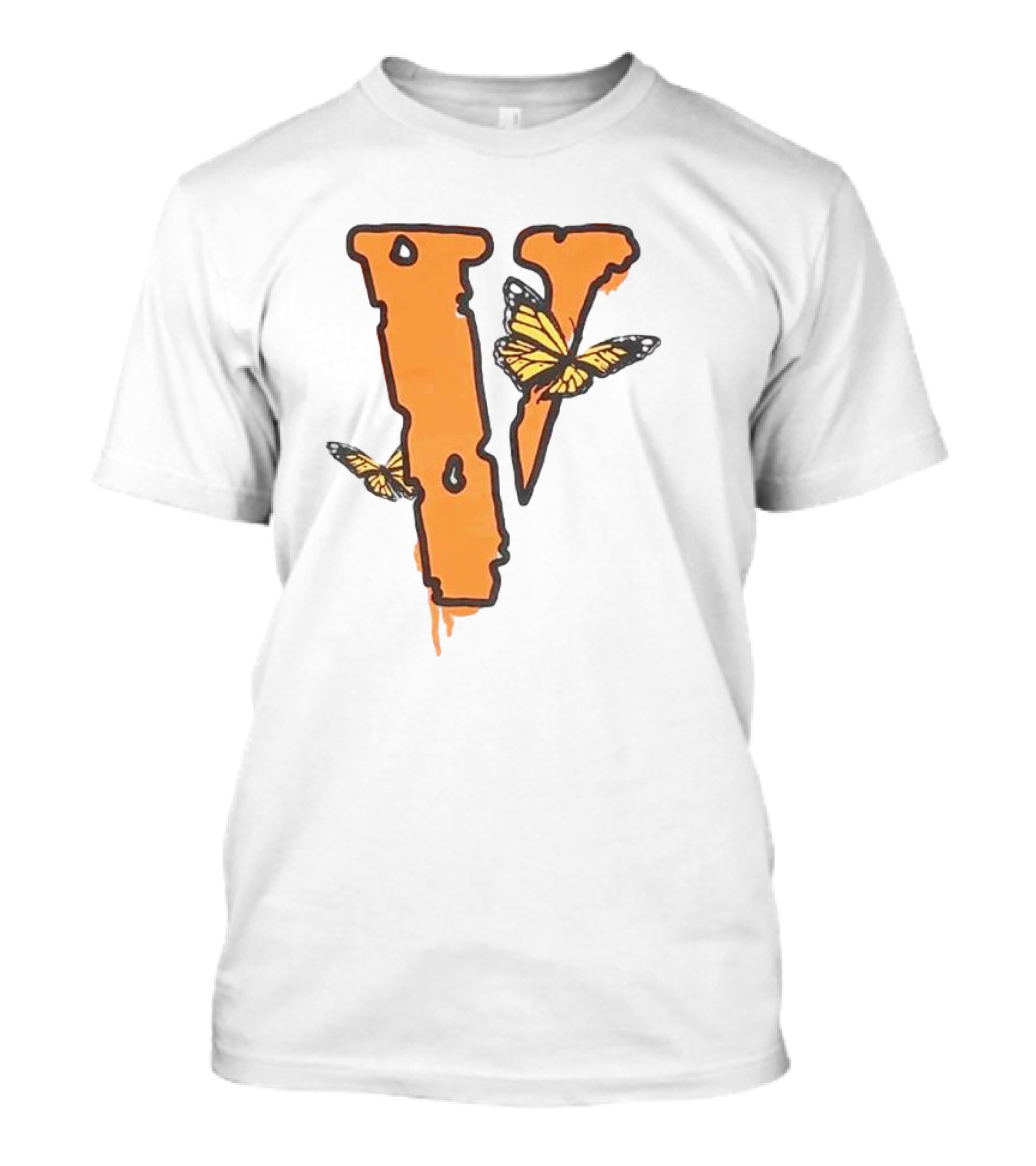 Legends Never Die Vlone Butterfly Logo V T-Shirt