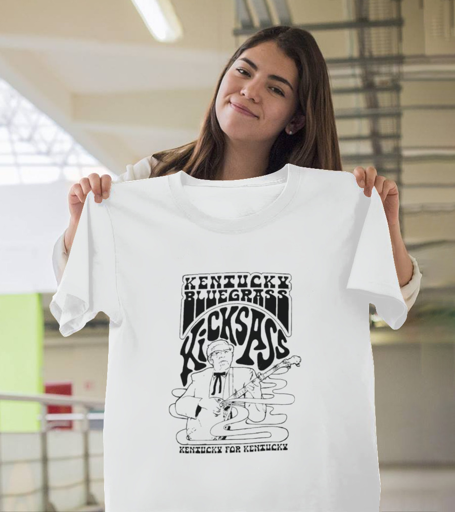 Kentucky Bluegrass Kicks Ass Kentucky For Kentucky T-Shirt