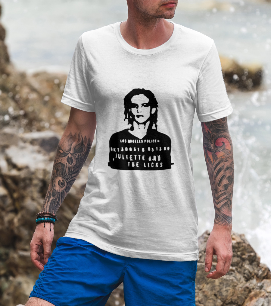 Juliette Lewis Los Angeles Police Juliette And The Licks T-Shirt