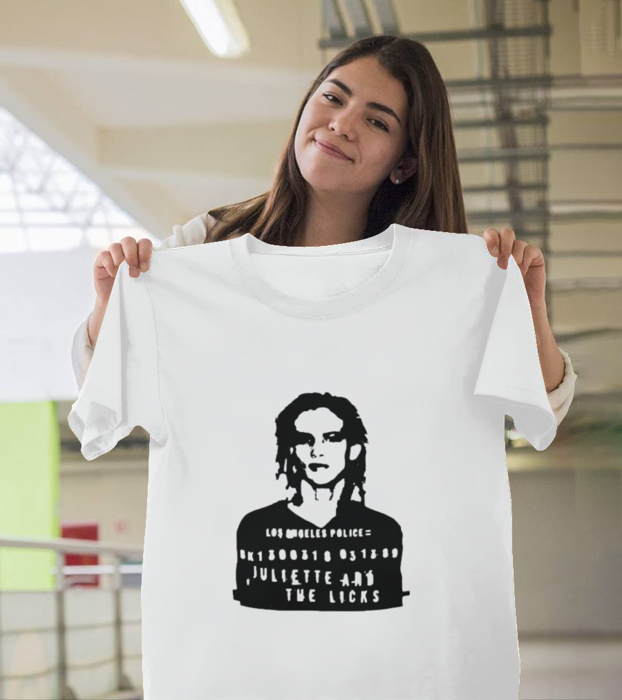 Juliette Lewis Los Angeles Police Juliette And The Licks T-Shirt