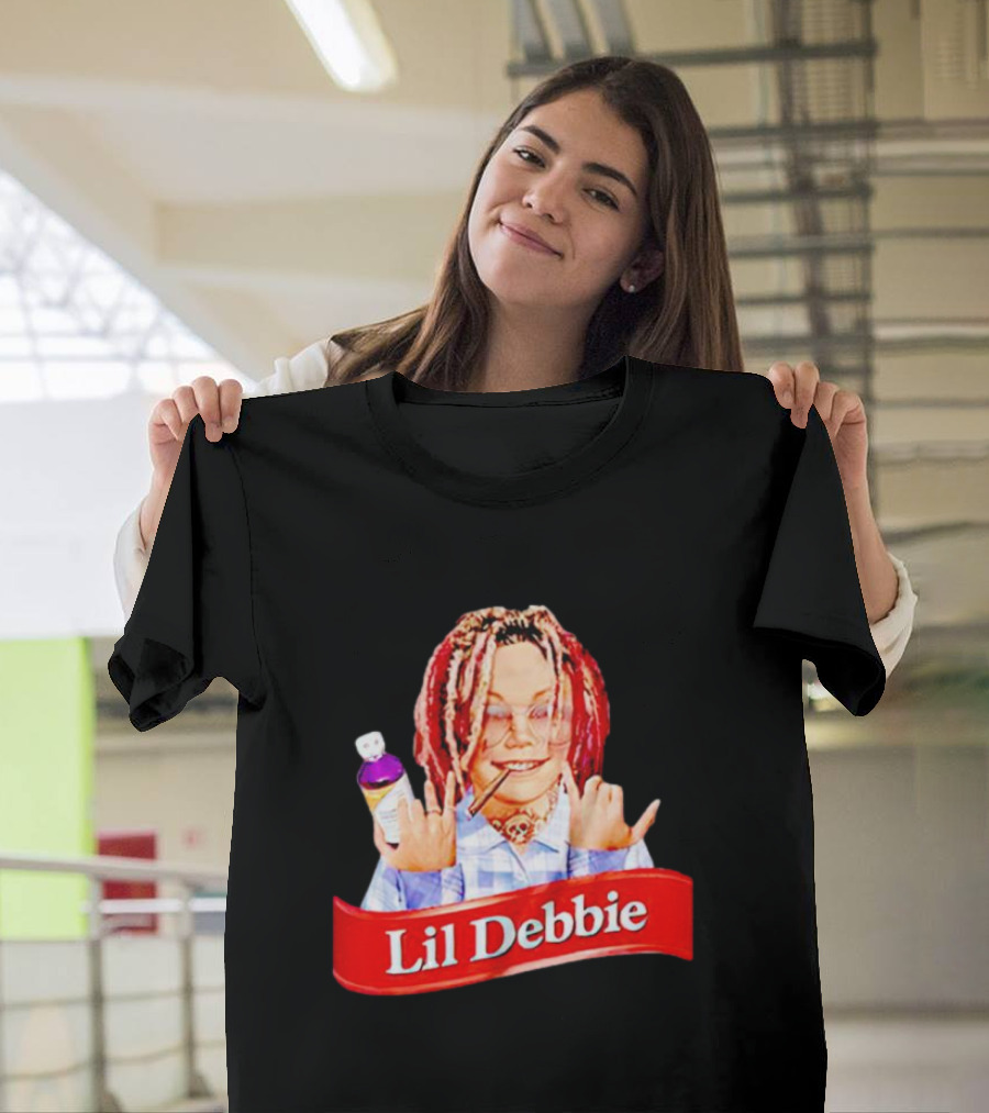 Lil Debbie Double Cup Braids Smiling T-Shirt
