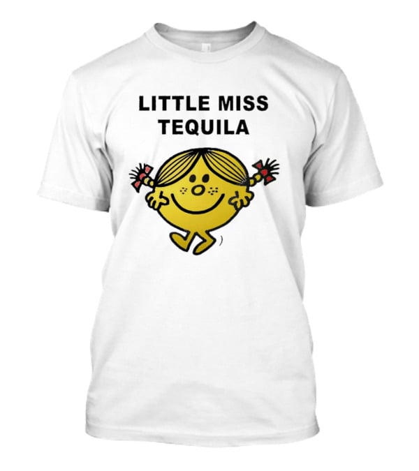 Little Miss Tequila Fun Character T-Shirt