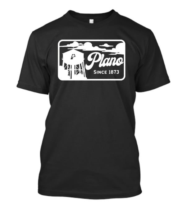 Plano Since 1873 Water Tower T-Shirt