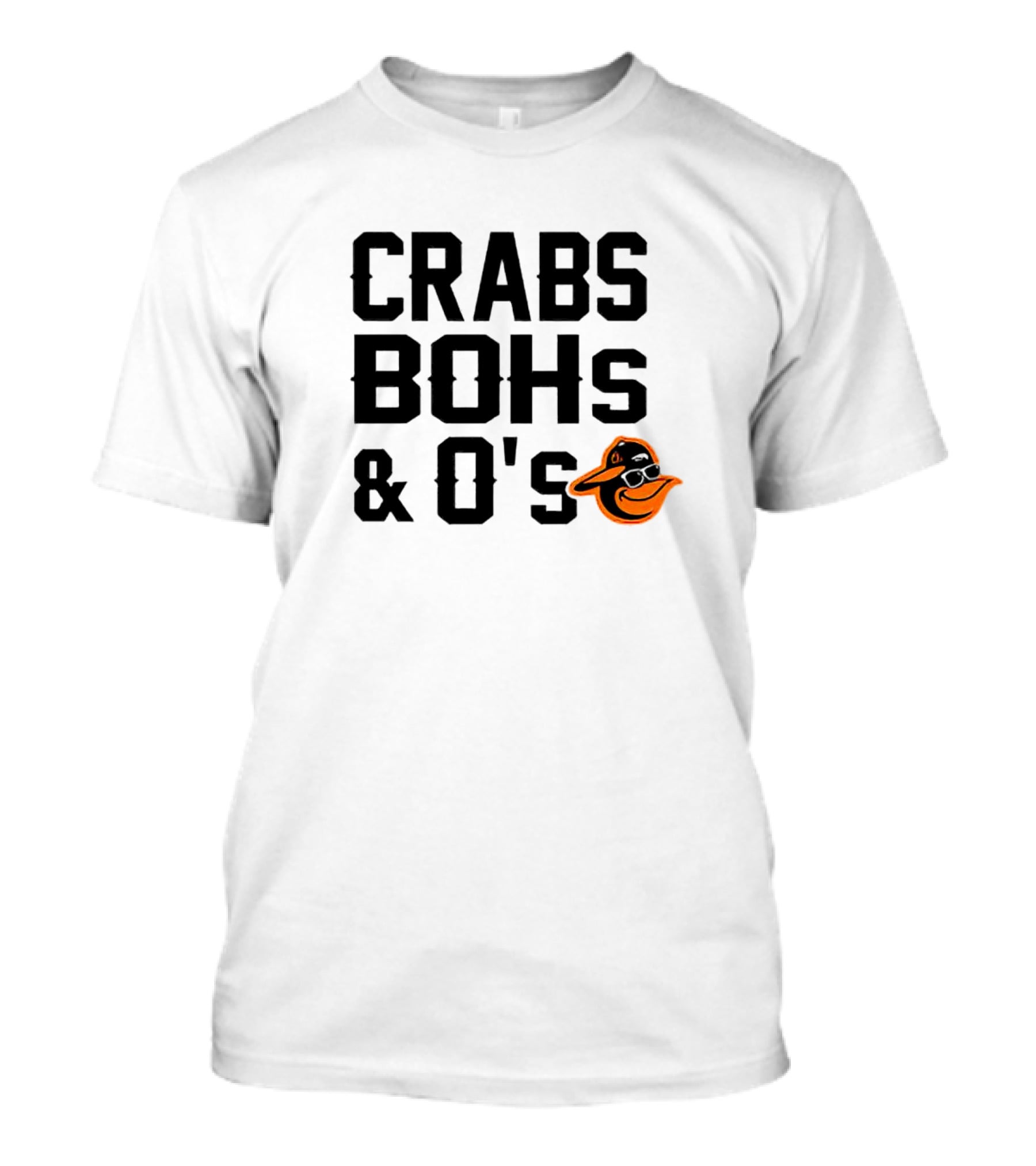 Crabs Bohs And O's Baltimore Orioles T-Shirt