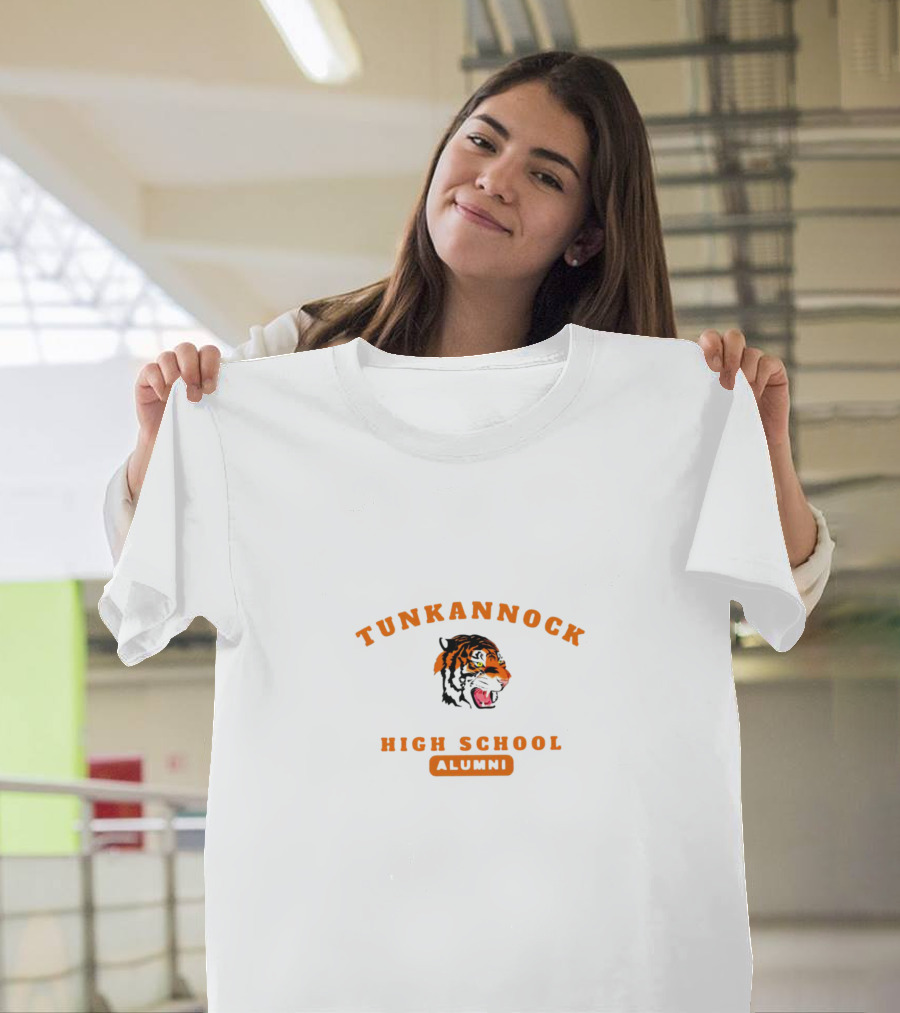 Tunkhannock High School Alumni Tiger Head T-Shirt
