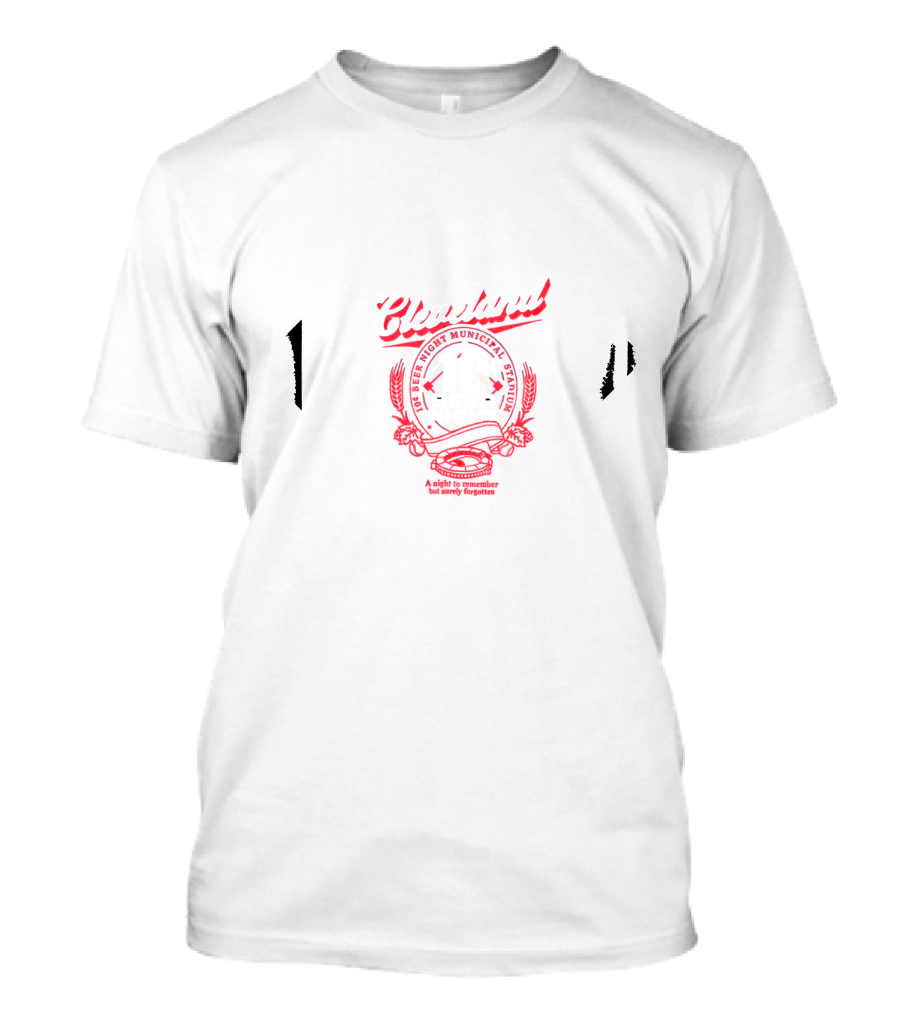 Cleveland Night Municipal Stadium 10 Cent Beer June 4 1974 A Night To Remember But Mostly Forgotten T-Shirt