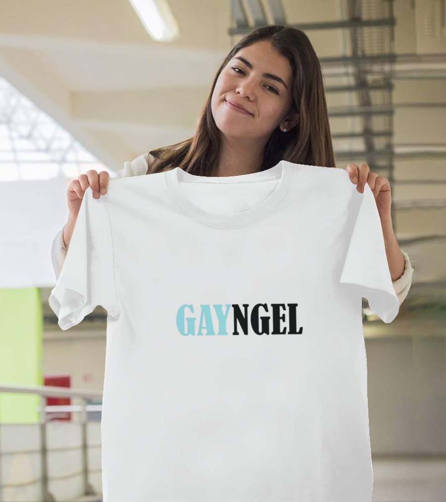 Soldier Boy Gayngel Angel Themed T-Shirt
