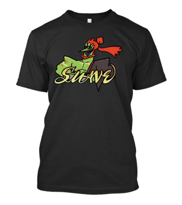 CucuI Ganon Dos Suave Green Red Masked Character T-Shirt
