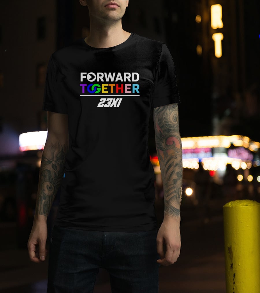 Forward Together 23Xi Racing Multicolor T-Shirt