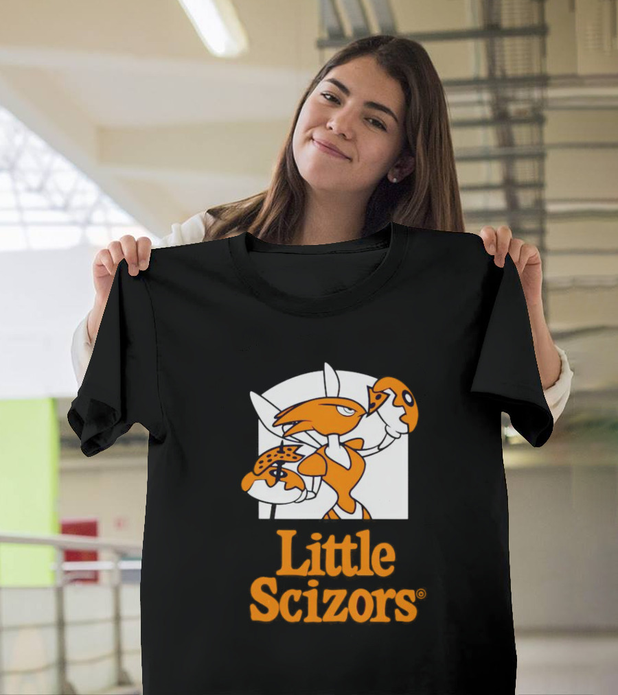Pokemon Scizor Little Scizors Pizza T-Shirt