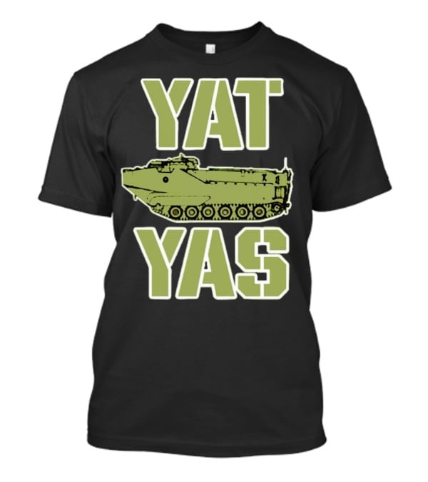 YAT YAS Amphibious Assault Vehicle Text T-Shirt