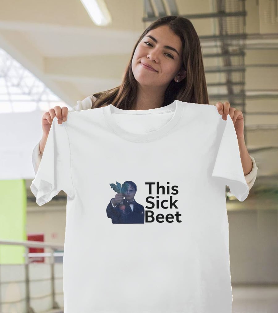 This Sick Beet Featuring Iconic Historical Figure With Vegetable T-Shirt