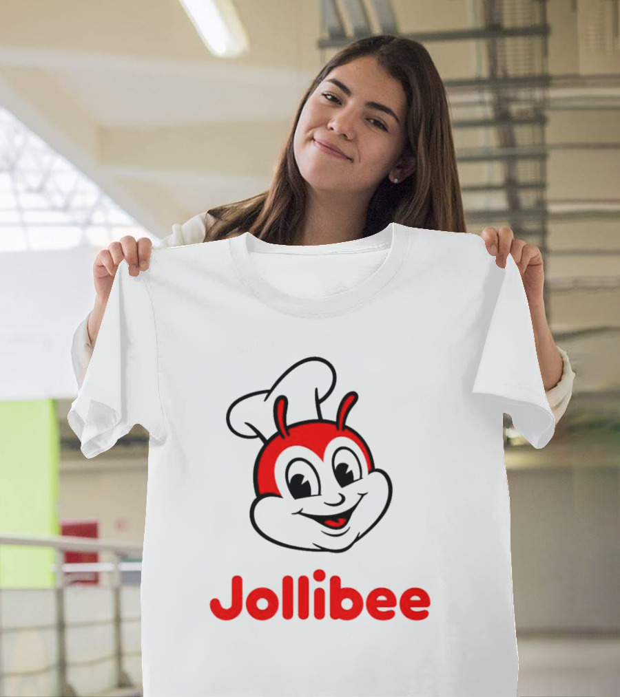 Jollibee Bee Icon With Text T-Shirt
