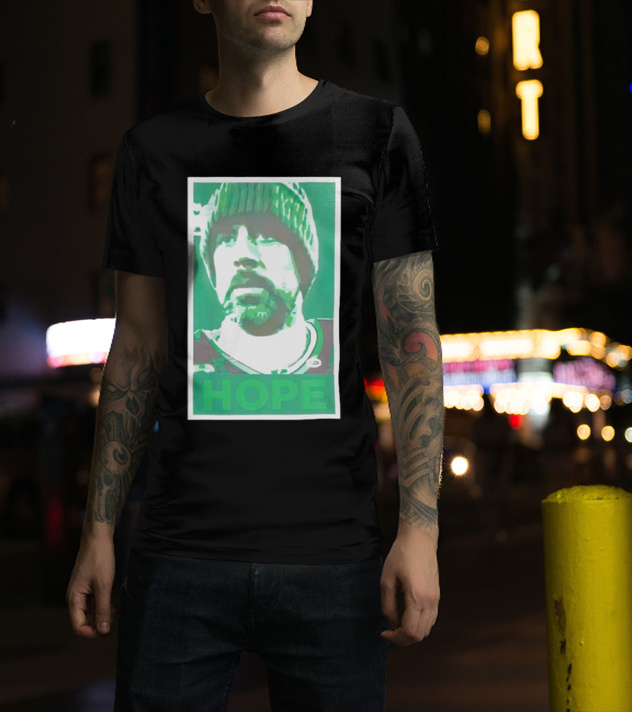 New York Jets Aaron Rodgers Hope Fan T-Shirt