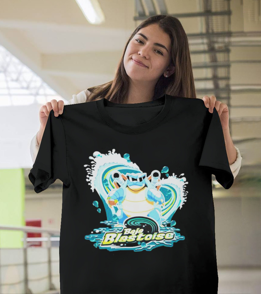 Baja Blastoise Splashing Surf Adventure T-Shirt