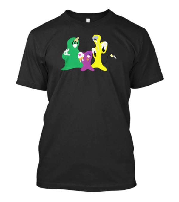 Shadow Wizard Money Gang Colorful Ghosts With Microphones And Spells T-Shirt