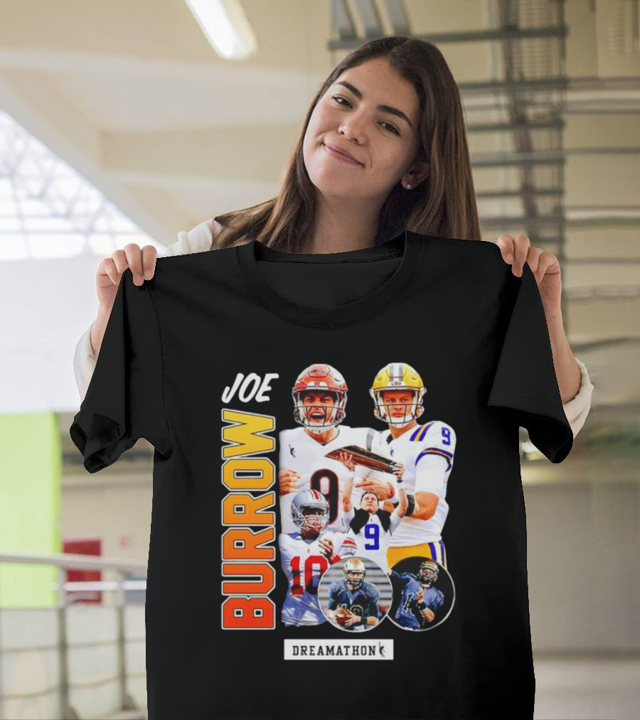 Joe Burrow Dreamathon Football Legacy T-Shirt
