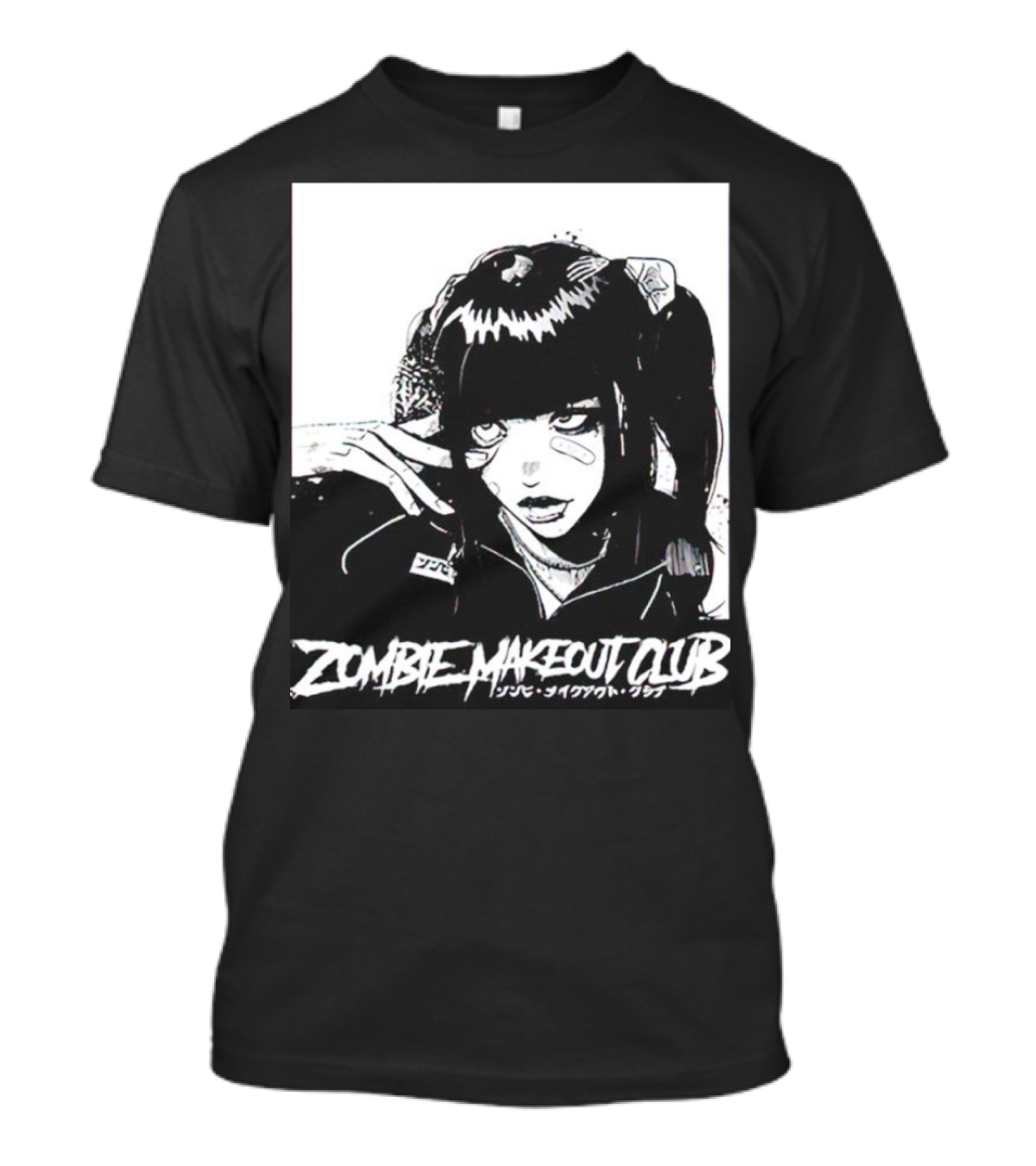 ZOMBIE MAKEOUT CLUB Japanese Style Manga T-Shirt