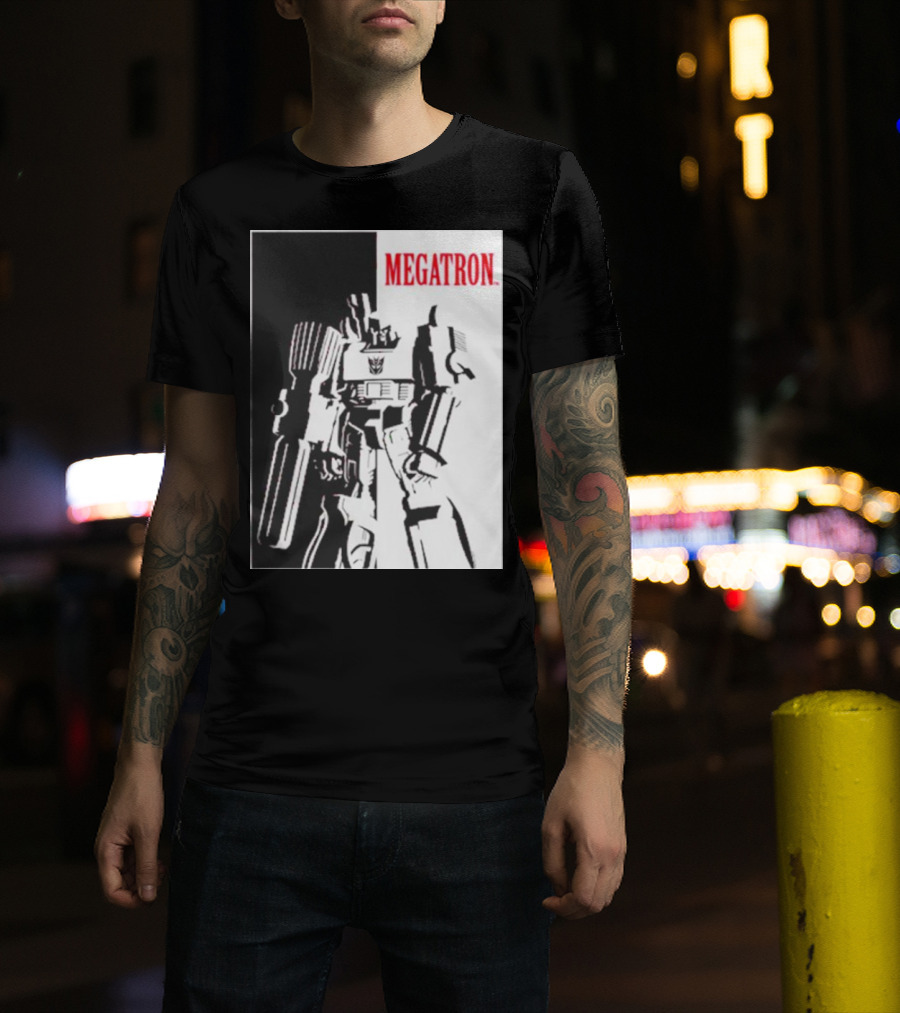 Megatron Transformers Scarface T-Shirt
