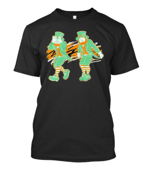 Leprechaun Griddy Dance Football T-Shirt