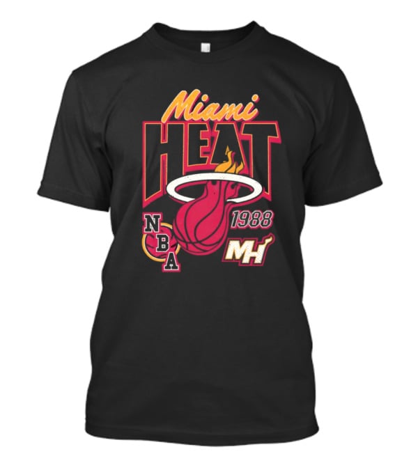 Miami Heat 1988 NBA MH Vintage Retro T-Shirt