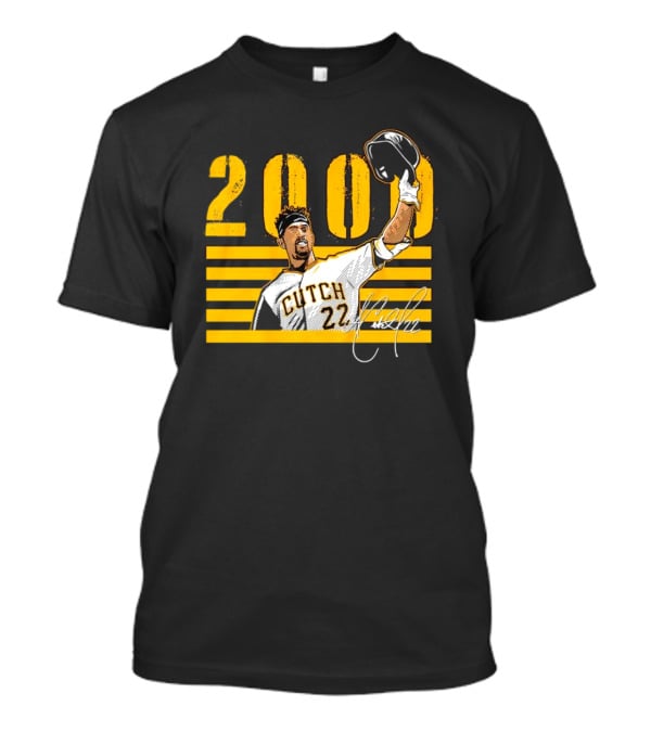 Andrew McCutchen Cutch 22 2000 Milestone T-Shirt