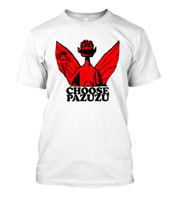 Choose Pazuzu Gorillaz Demon Wings T-Shirt