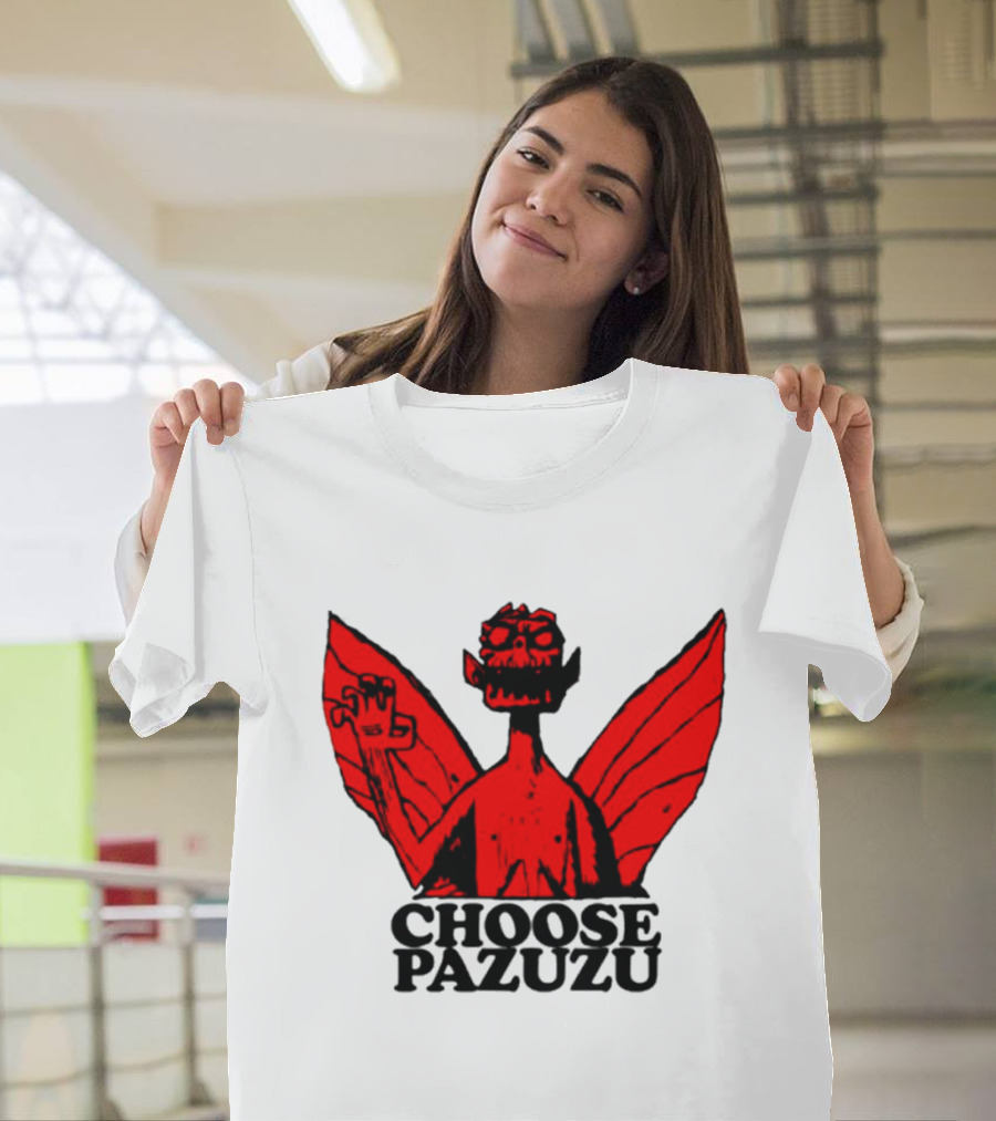 Choose Pazuzu Gorillaz Demon Wings T-Shirt