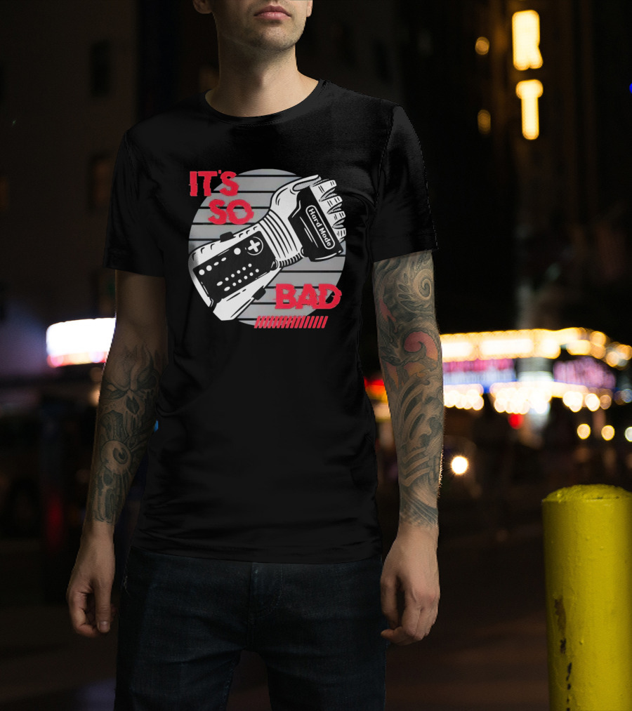 Nintendo Power Glove It's So Bad Hard Mode T-Shirt