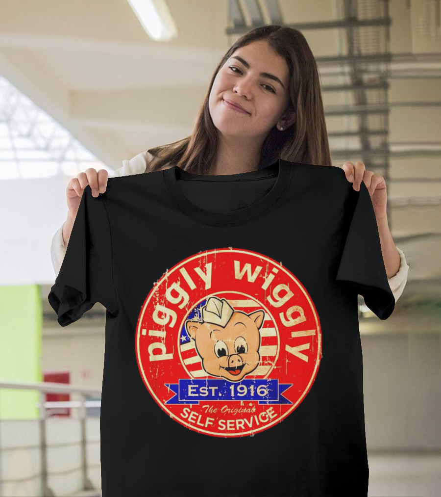 Piggly Wiggly Est 1916 The Original Self Service T-Shirt
