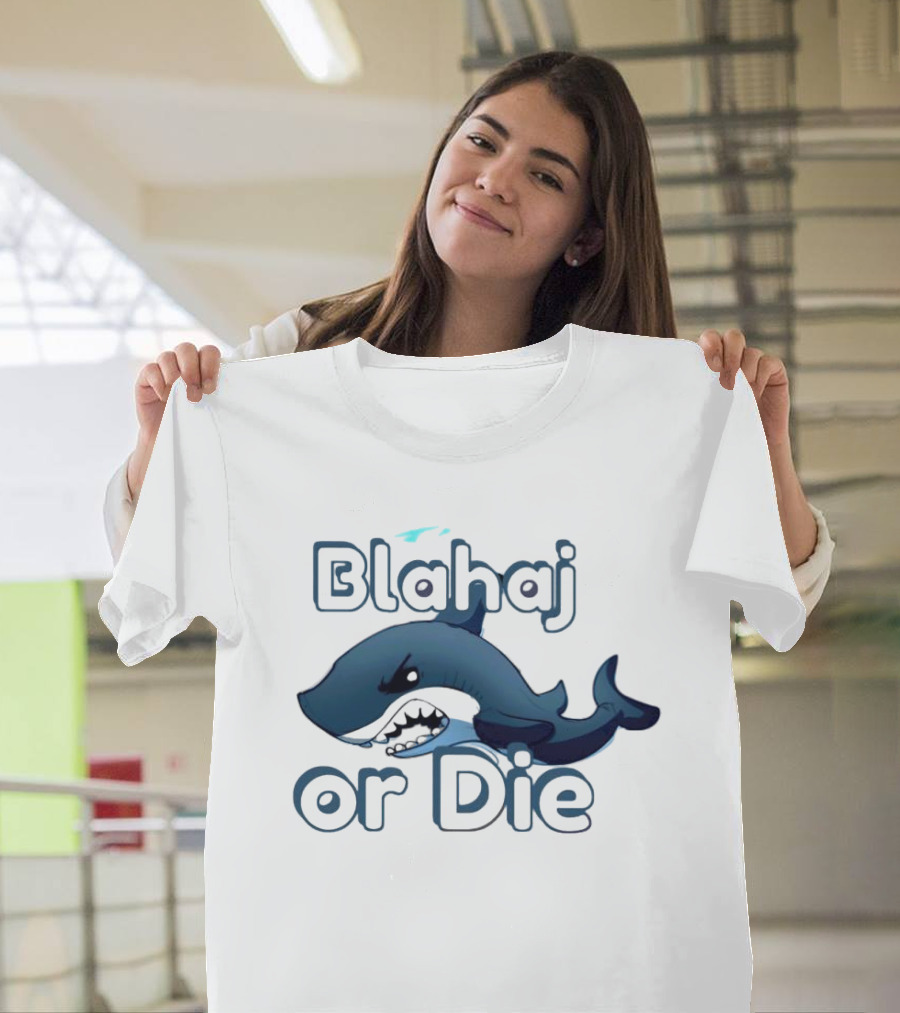 Blahaj or Die Fierce Shark T-Shirt