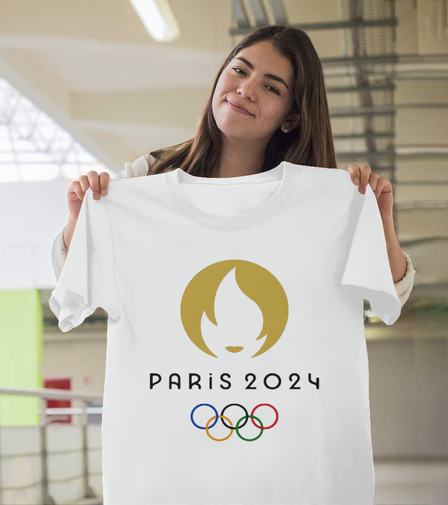 Paris 2024 Olympic Rings Iconic T-Shirt
