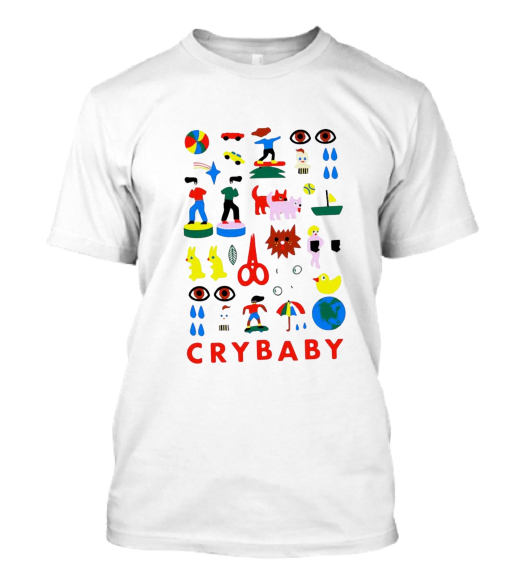 Crybaby Colorful Playful Toys And Animals T-Shirt