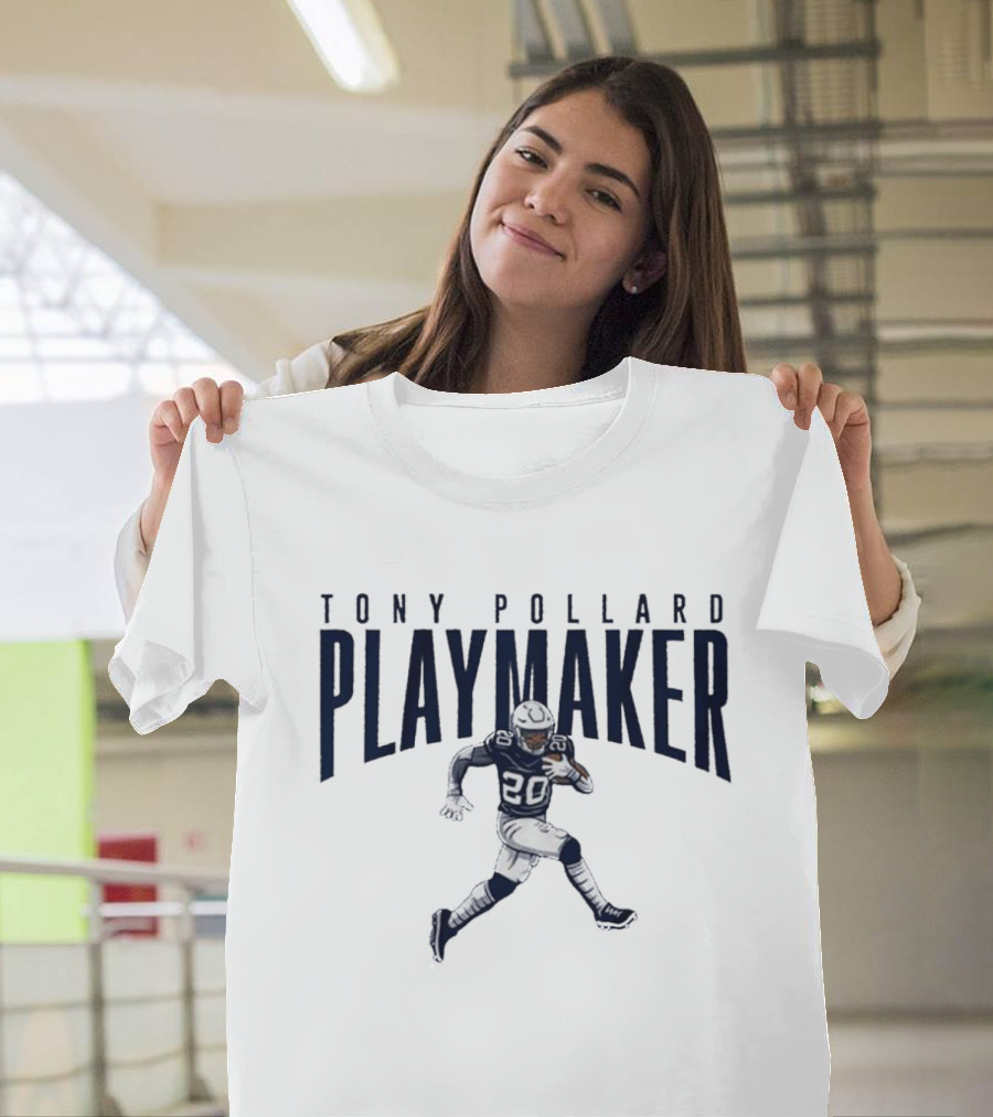 Tony Pollard Playmaker NFL Running Back 20 T-Shirt