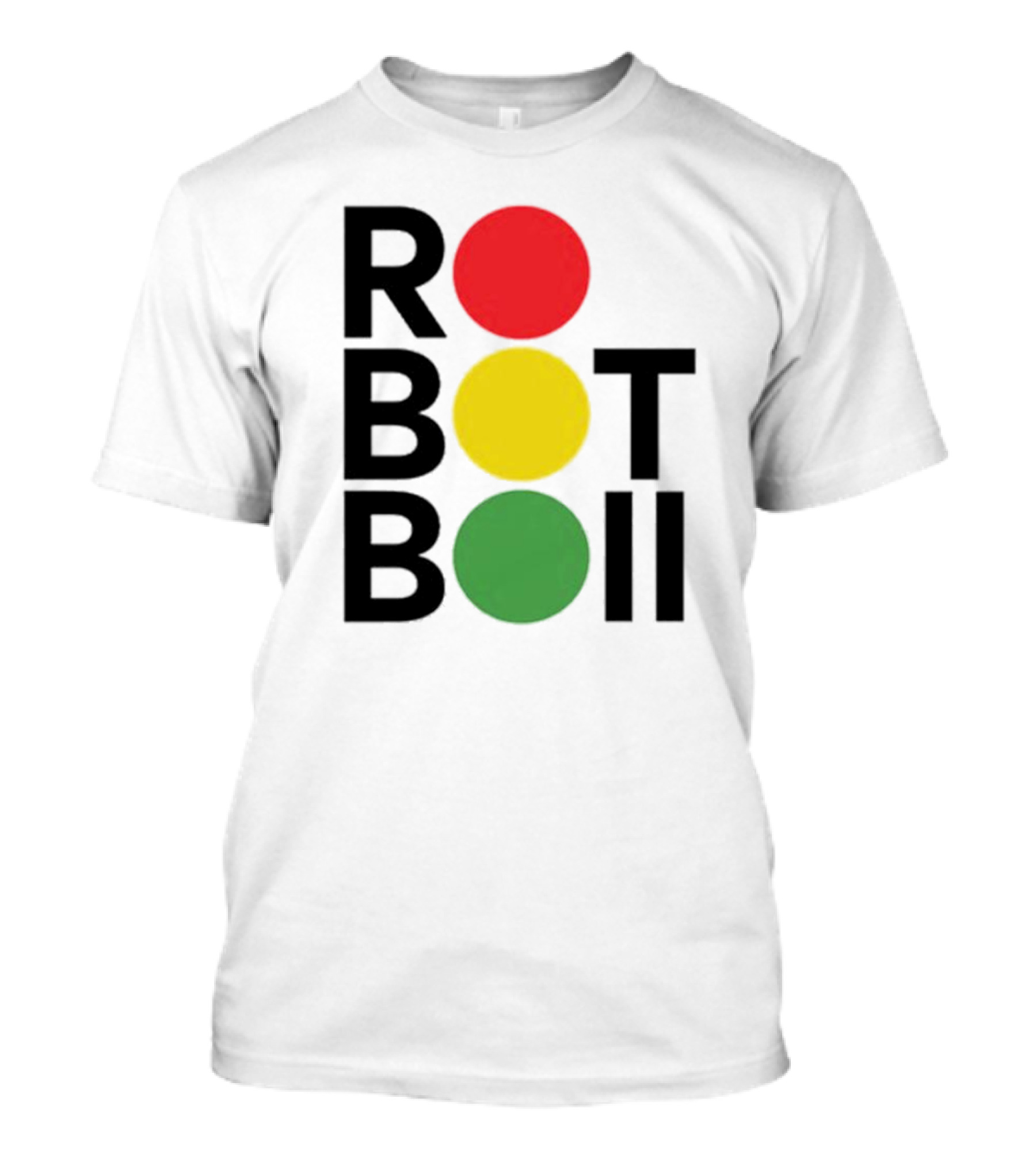 ROBOT BOII Traffic Light Colors T-Shirt