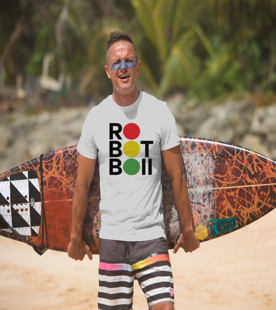 ROBOT BOII Traffic Light Colors T-Shirt