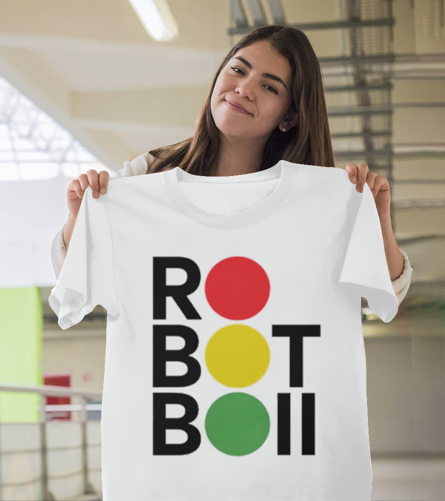 ROBOT BOII Traffic Light Colors T-Shirt