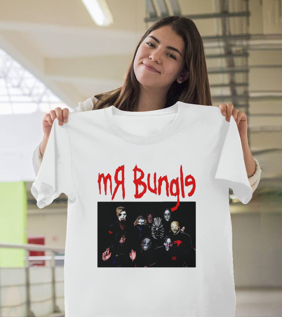 Slipknot Mr Bungle Band Crossover Image T-Shirt