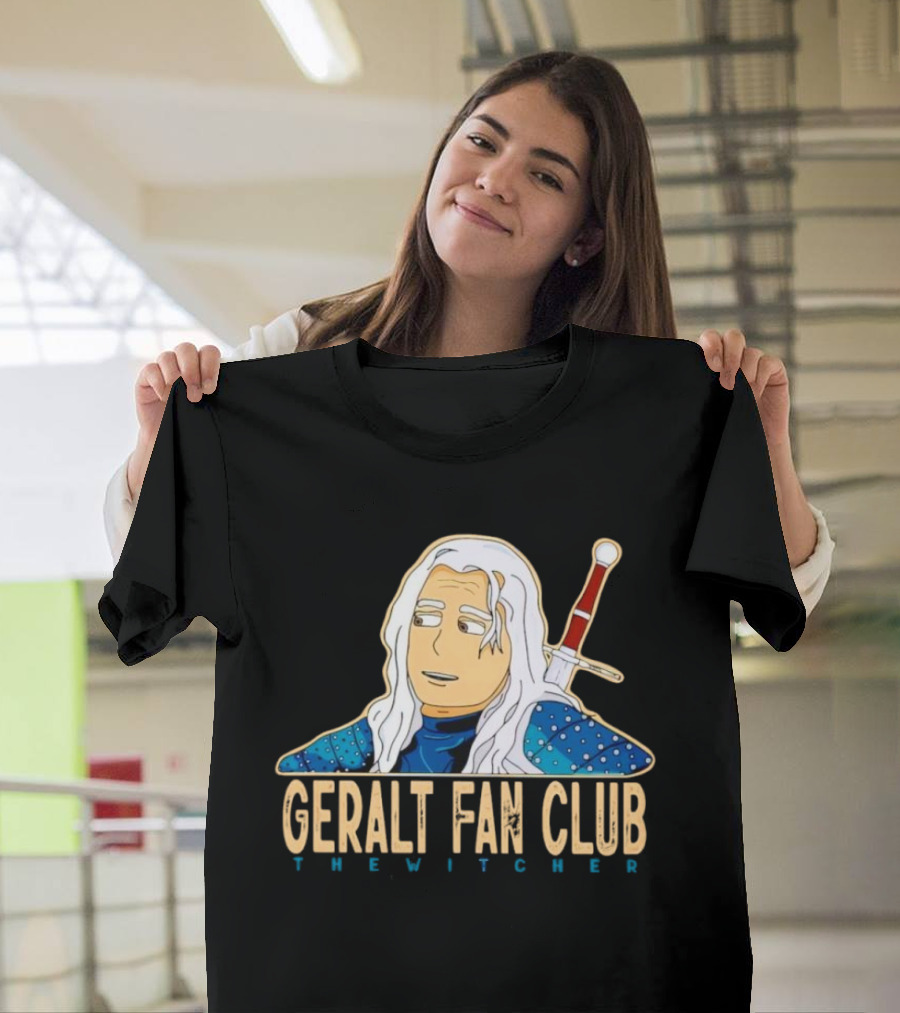 Geralt Fan Club The Witcher Anime T-Shirt