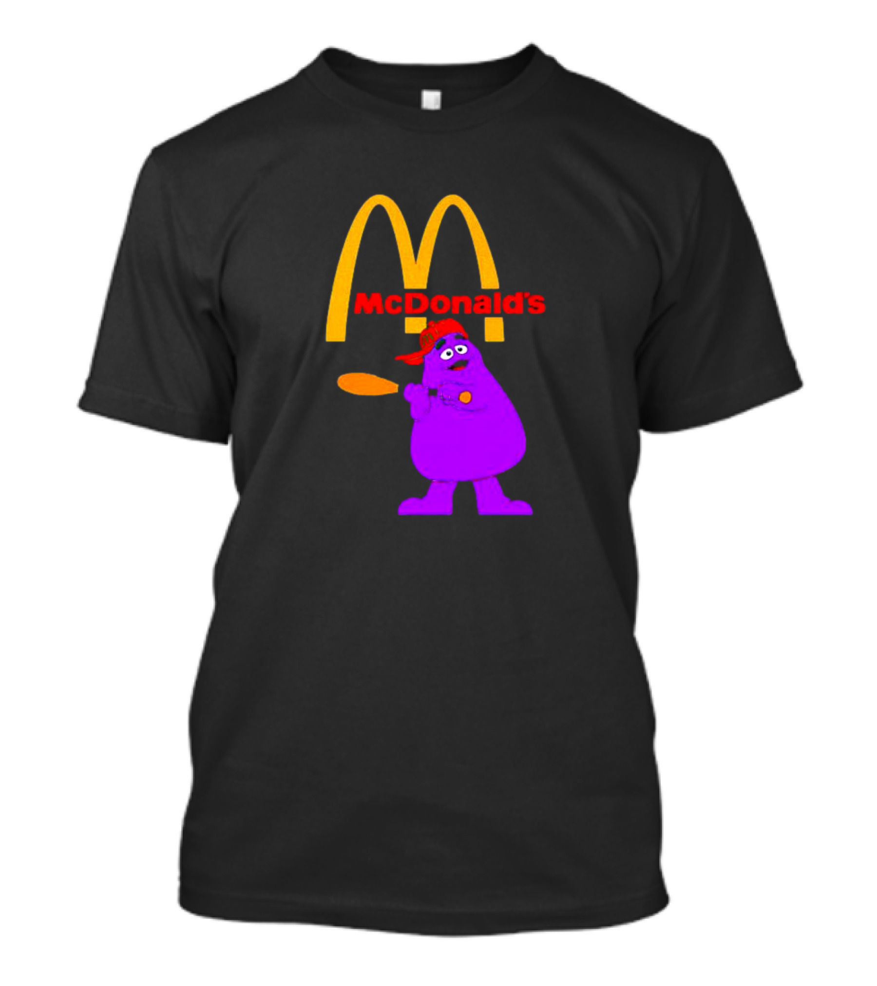 Grimace Baseball Bat McDonald's T-Shirt