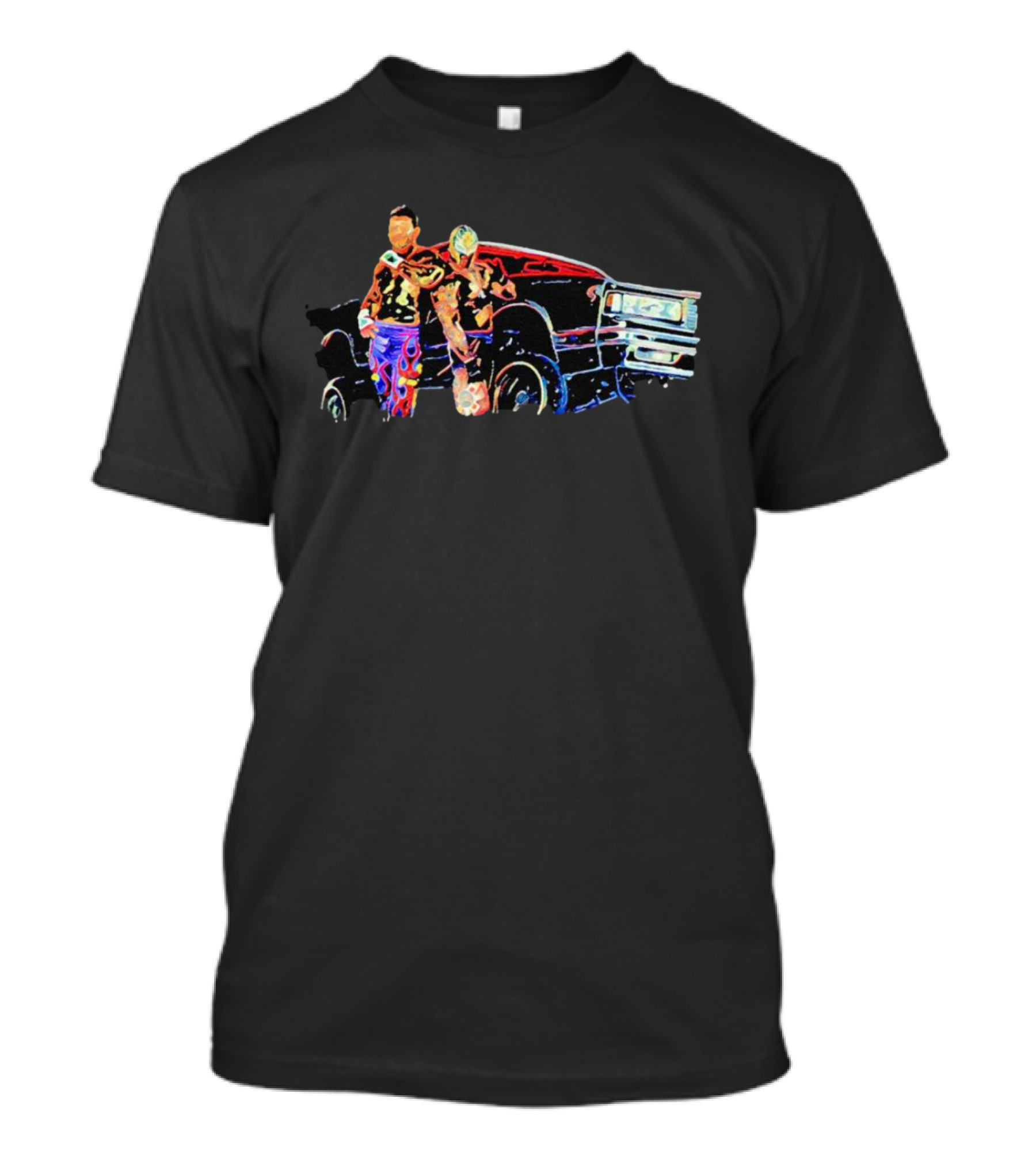 Eddie And Ray Lowrider Style Duo T-Shirt