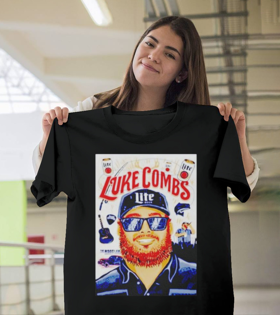 Luke Combs Lite Beer The Bartender Country Music T-Shirt