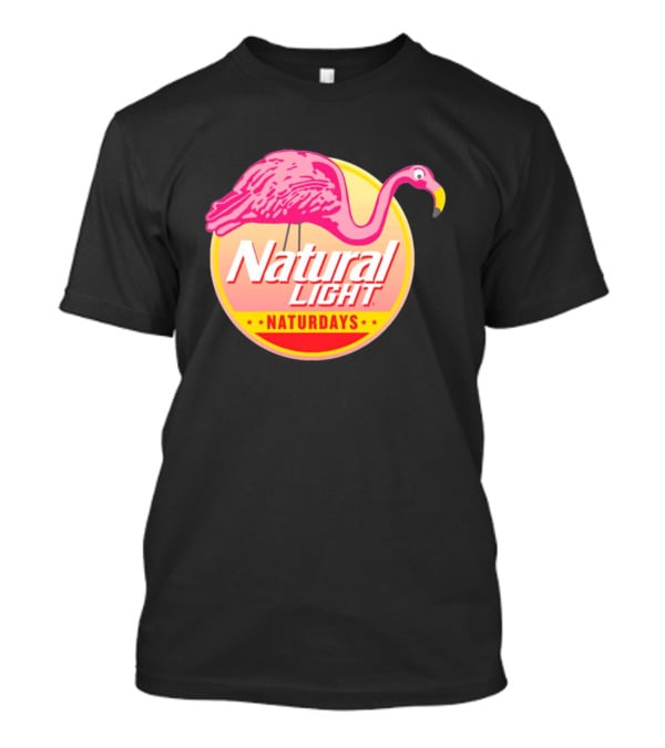 Natural Light Naturdays Flamingo T-Shirt