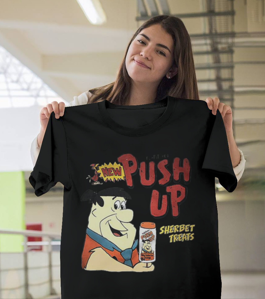 Fred Flintstone New Push Up Sherbet Treats T-Shirt