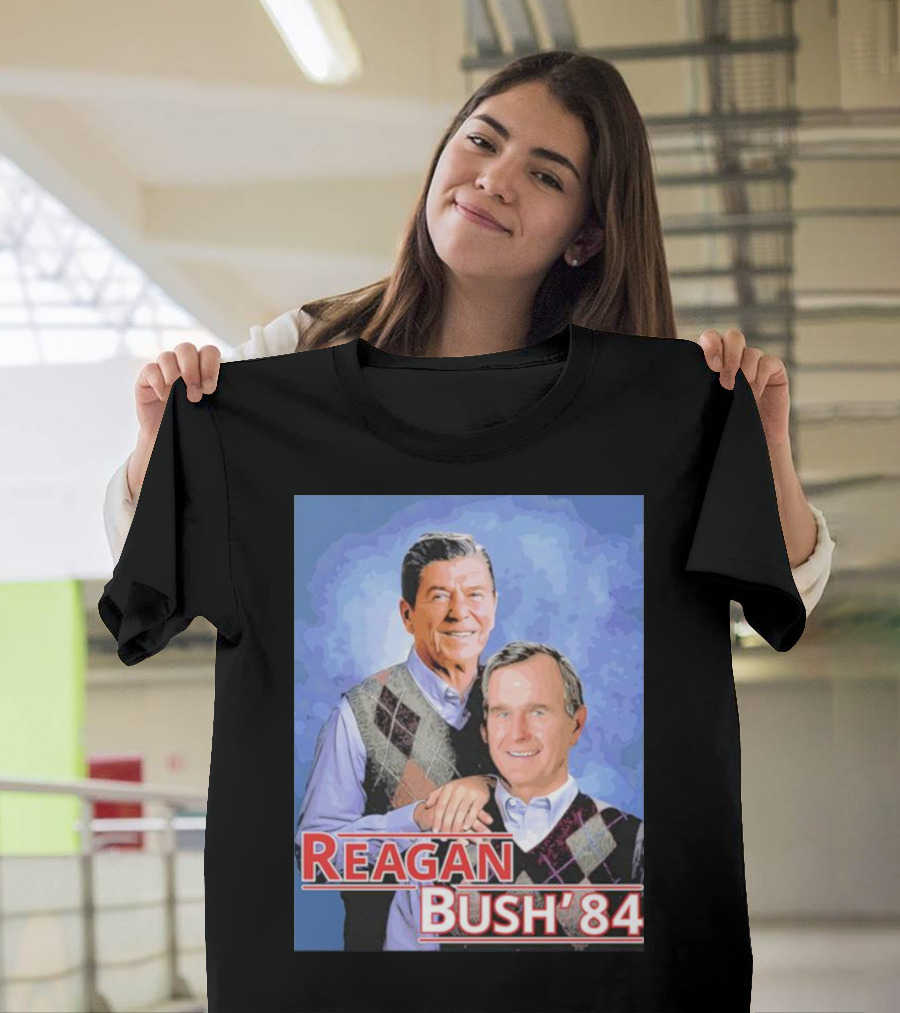 Reagan Bush '84 Step Brothers Movie T-Shirt