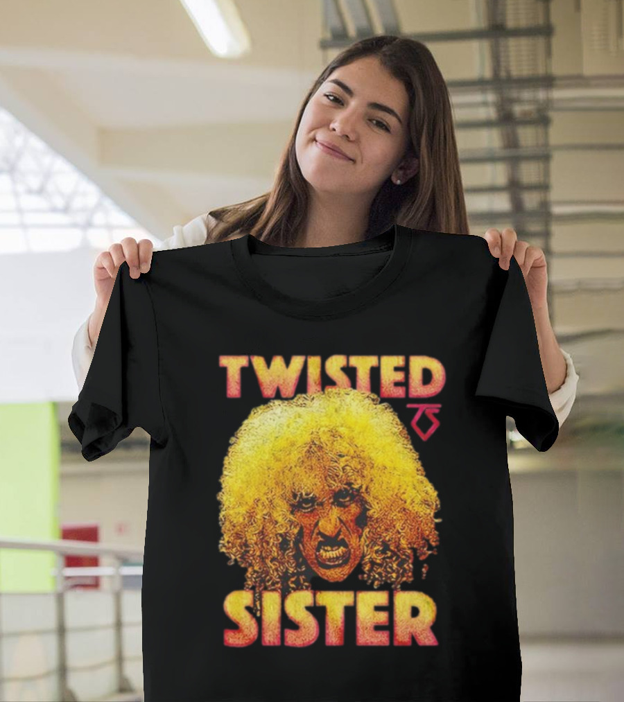 Twisted Sister Dee Snider Iconic Hair T-Shirt