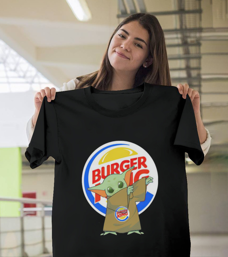 Baby Yoda Holding Burger King T-Shirt